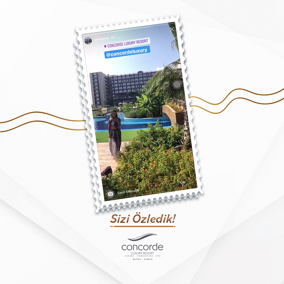 Tatil yapmayı özlemişsinizdir; ama inanın biz sizi daha çok özledik 🙂 Keyifli bir tatil için sizleri bekliyoruz! 🌊🏖️🌞

Fotoğraf: <a href="/kesifperisi/">Derya Korkmaz</a>

Rezervasyon: bit.ly/concordeluxury…
#ConcordeHotels #ConcordeLuxuryResort #MükemmelUyum #PerfectionHarmony #PerfekteHarmonie