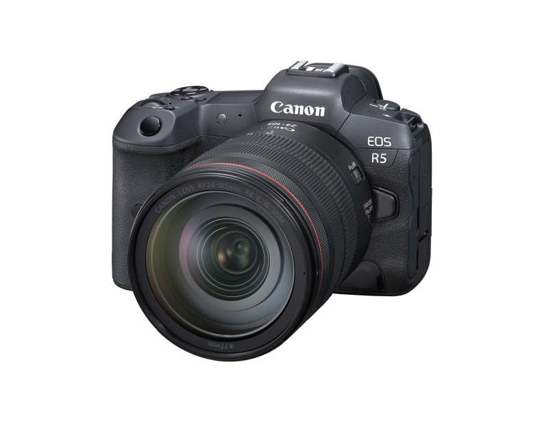 Canon’s 45-megapixel flagship EOS R5 can record 8K video