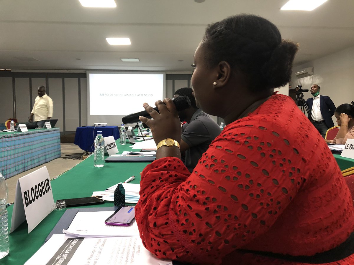 MariamSorelle's tweet photo. Question de @Melykuny : Dans les établissements publics la qualité de l’éducation reste à désirer tandis que dans les établissements confessionnels il y a une rigueur dans la formation. #AbidjanPrinciples #EducationPourTous @Educationci @MIANSEH https://t.co/ZOu4OkXO7V