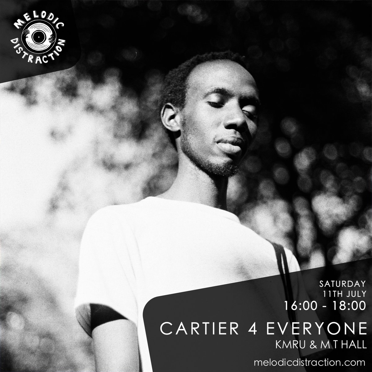 Cartier4Every1's tweet photo. • Saturday 4pm BST
• C4E x MDRadio
• Guest @joseph_kamaru opens with an installation piece intended for festivals. In an alternate 2020, he could've been our birthday headliner
• Following this, a mix from @madelinethall featuring recent productions, inspirations + influences https://t.co/DKDHQjSPwy