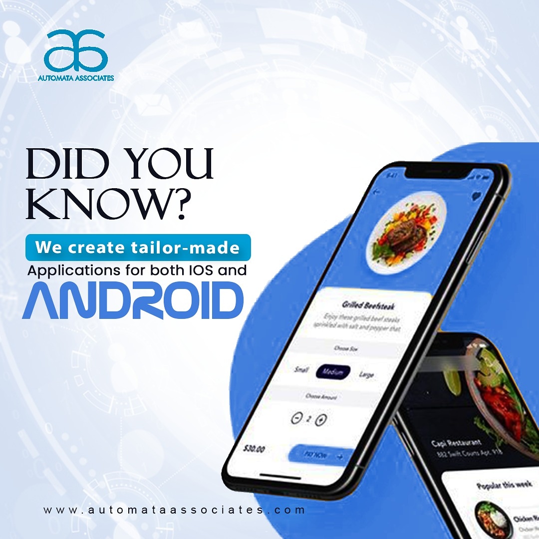 Automata_NG's tweet image. We develop apps with platform-specific functionalities and guidelines in mind to provide the best possible experience for both iOS and Android users. Where relevant, we use AI and Machine Learning to ensure that your product goes the extra mile.
#appdevelopers #tinubu #technology