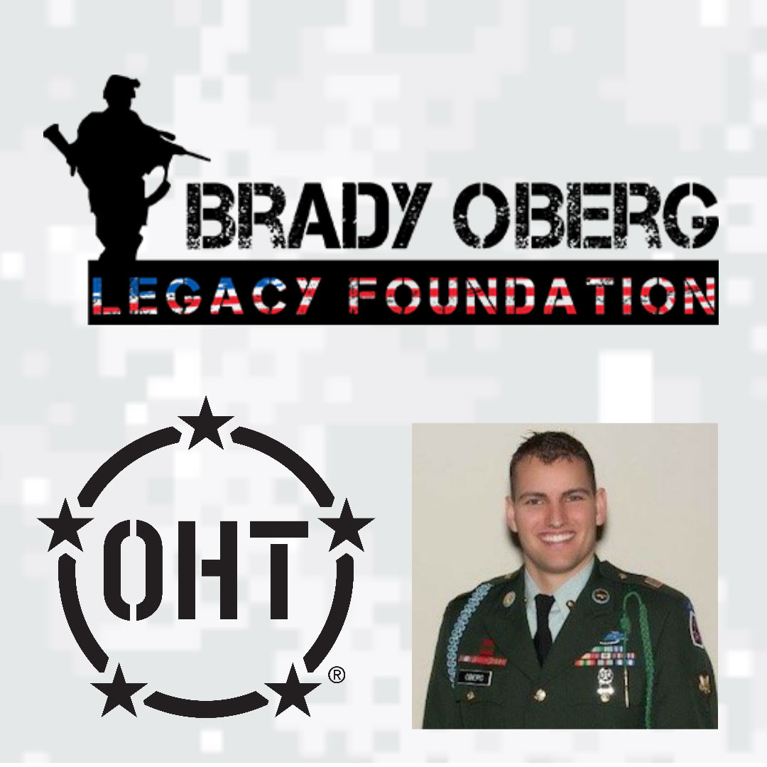 SupportOHT's tweet photo. OHT is proud to support the Brady Oberg Legacy Foundation whose mission is to inform the public, especially spouses and families, about the signs, effects and how to get help for Post-Traumatic Stress Disorder. #neverforget #OHTGivesBack https://t.co/CacXl0xl9t