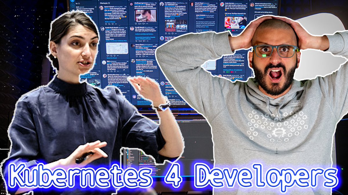 eddiejaoude's tweet photo. Want to know more about #Kubernetes &amp; how it can make your life easier as a #Developer?

Join @k_gamanji &amp; me on a live stream where we will discuss Kubernetes for Developers, bring your questions &amp; join the conversation (link in bio)

#DevRel #DevOps #OpenSource #CloudNative https://t.co/mUmPg2R8iu