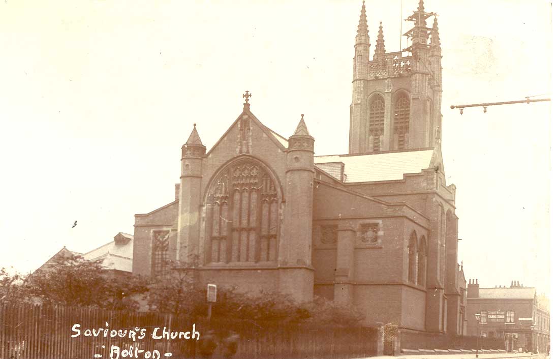 4. St Saviour's Bolton, by Paley & Austin (1885, demolished 1975). The extraordinary St George's Stockport gives a sense of what a loss this was. Picking this partly for Ian Nairn's thundering & very moving tv eulogy for it:  (watch from 8.00)