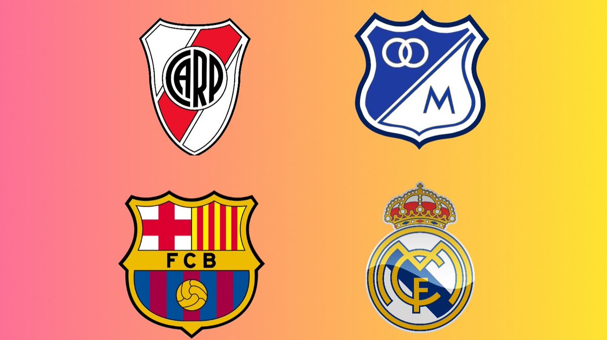 Let's start to EXPOSE the TRUTH. There were 4 clubs involved in the transfer:1. River Plate     2. Millionarios   3. Barcelona      4. Real Madrid   