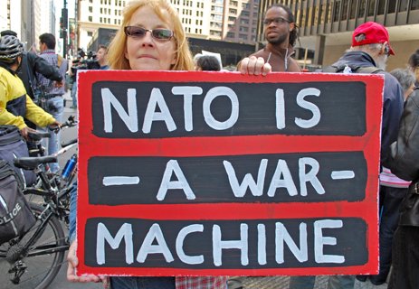 apocalypseos's tweet photo. The "Western" power bloc controlled by the City of London and Wall Street seeks to destabilize and ruin all nations not under its control under the false pretense of upholding human rights in them. NATO is a war machine. #NatoMustFall https://t.co/pmbOEdxdYV