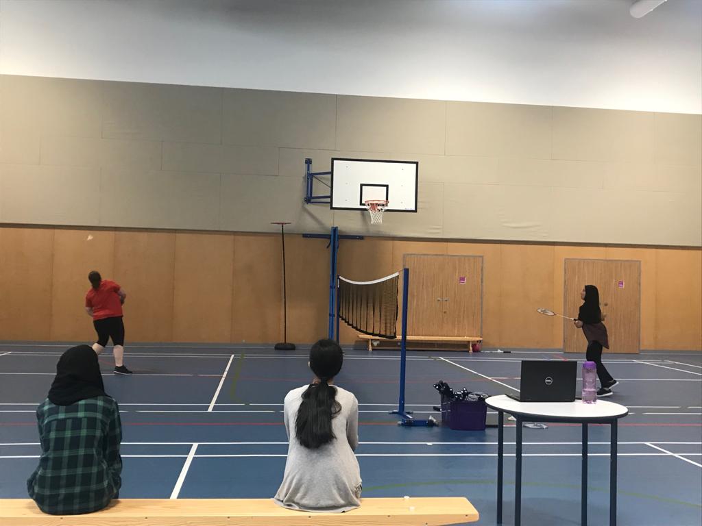 Eden Girls' School, Slough on Twitter "A live badminton match was