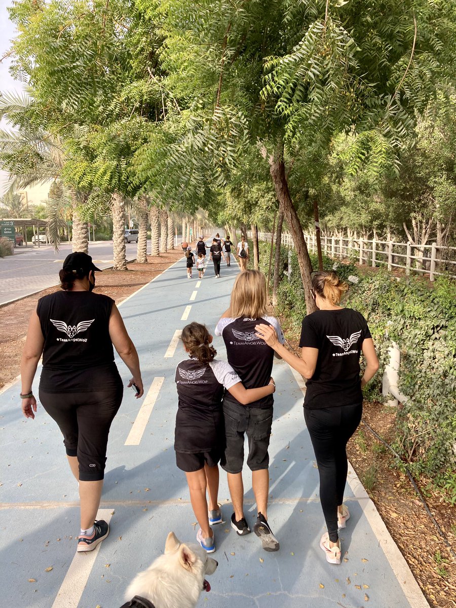 TeamAngelWolf's tweet photo. Day 9: #walkwithrio #moveinjuly with dear friends #togetherwecan https://t.co/aZeWUFbemT