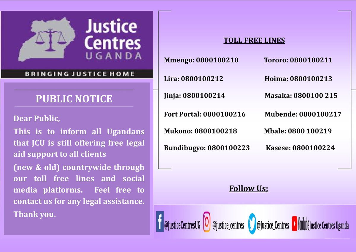 Un Women Uganda You Can Contact Any Of The Following Unwomenuganda Partner Toll Free Lines For Advice If You Are Experiencing Violence Policeug At 0800 199 195 Cdfuug 0800 0 600 Un Women Uganda You Can Contact Any Of The Following Unwomenuganda Partner Toll Free Lines For Advice If You Are Experiencing Violence Policeug At 0800 199 195 Cdfuug 0800 0 600