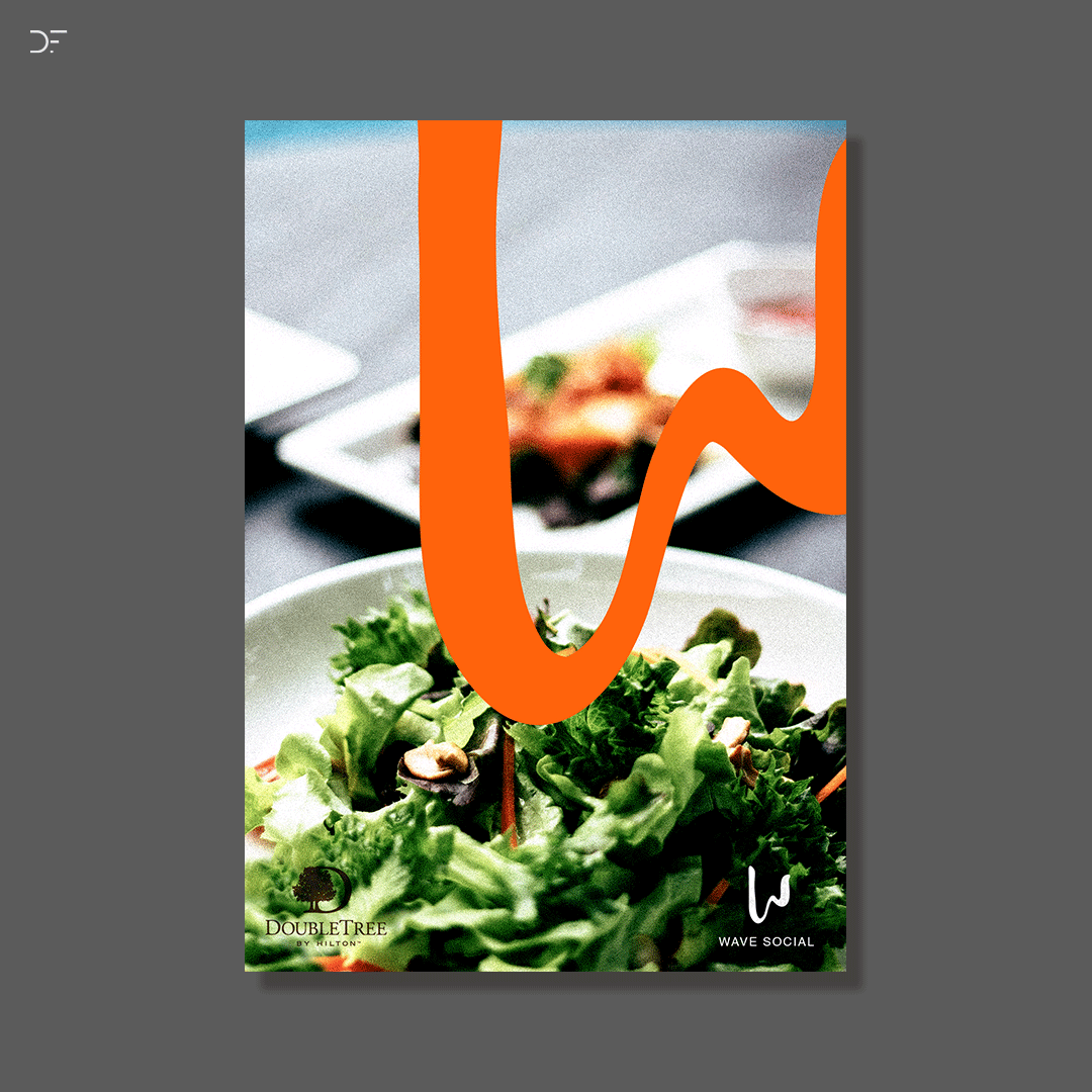 InDesignFoundry's tweet photo. Building the brand story for the #wave restaurant at #hiltonahmedabad is the kind of soul-stirring experience which #rumi writes about when he said “only from the heart can you touch the sky”

#designfoundry #dfworks #logodesignlove #advertisingcampaign #hilton #food #marketing https://t.co/fPGuznezNy