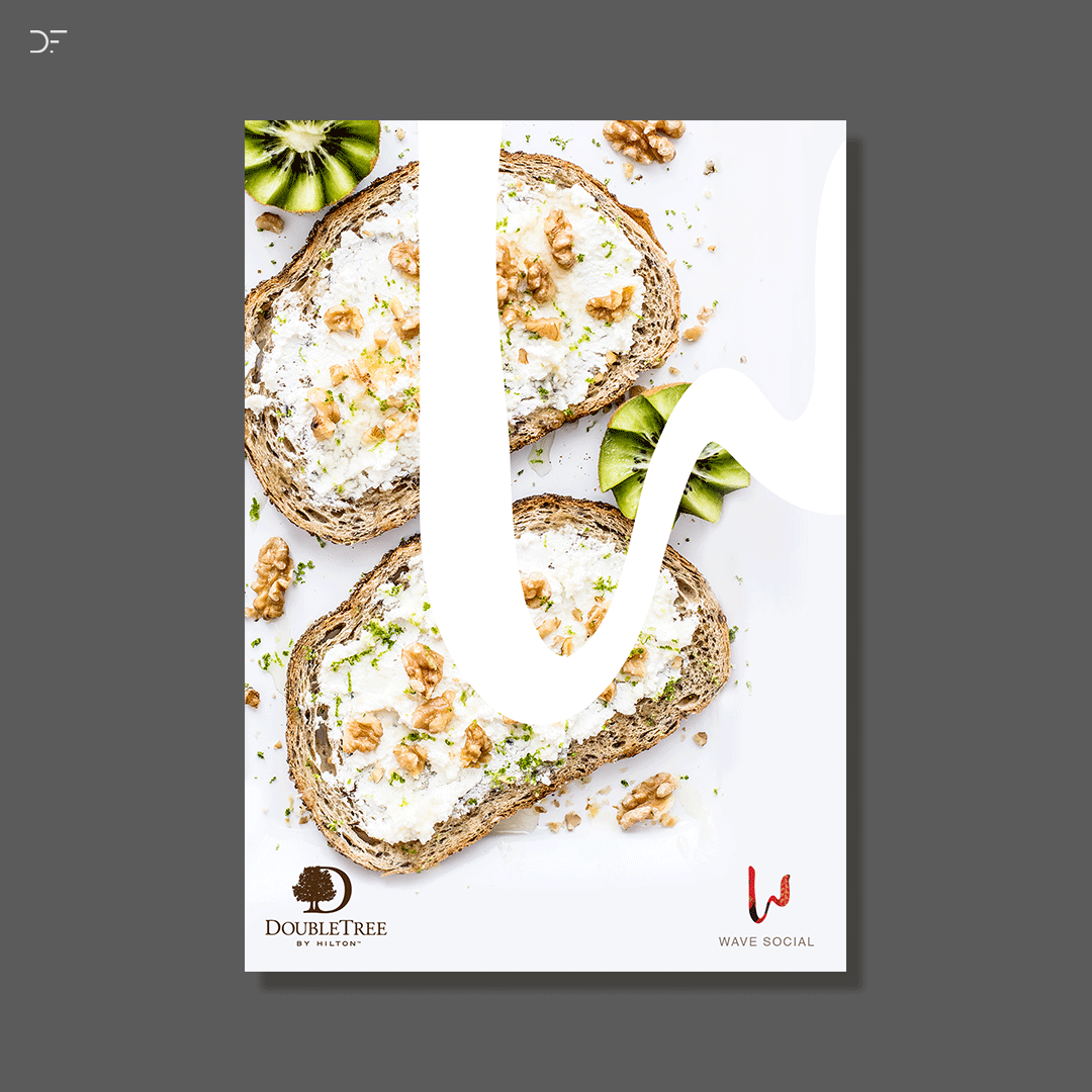 InDesignFoundry's tweet photo. Building the brand story for the #wave restaurant at #hiltonahmedabad is the kind of soul-stirring experience which #rumi writes about when he said “only from the heart can you touch the sky”

#designfoundry #dfworks #logodesignlove #advertisingcampaign #hilton #food #marketing https://t.co/fPGuznezNy