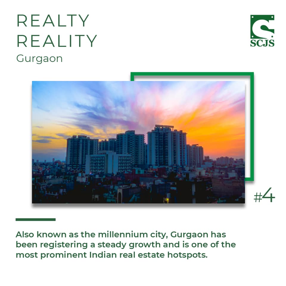 scjsgurgaon's tweet photo. Surfaced as one of the most prominent real estate hotspots, Gurgaon attracts a significant number of investors and homebuyers.
#RealtyRealityGurgaon #SCJSGurgaon https://t.co/Upc7yhfDWK