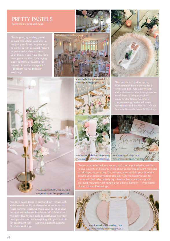CWM_YBSW's tweet photo. If you’ve fallen down a Pinterest rabbit hole, you’ll know it’s hard to make all of the incredible #venuestyling ideas a reality. We’ve asked some of the regions’ best stylists for advice on page 47 of issue 77 - https://t.co/vxFxzmJV7j #bristol

@LizSWong https://t.co/JHEbrnNU4o