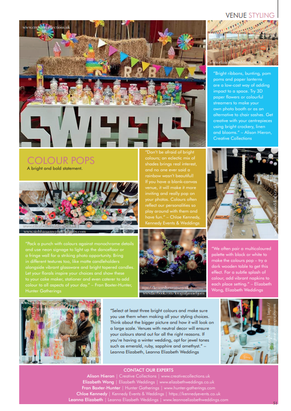 CWM_YBSW's tweet photo. If you’ve fallen down a Pinterest rabbit hole, you’ll know it’s hard to make all of the incredible #venuestyling ideas a reality. We’ve asked some of the regions’ best stylists for advice on page 47 of issue 77 - https://t.co/vxFxzmJV7j #bristol

@LizSWong https://t.co/JHEbrnNU4o