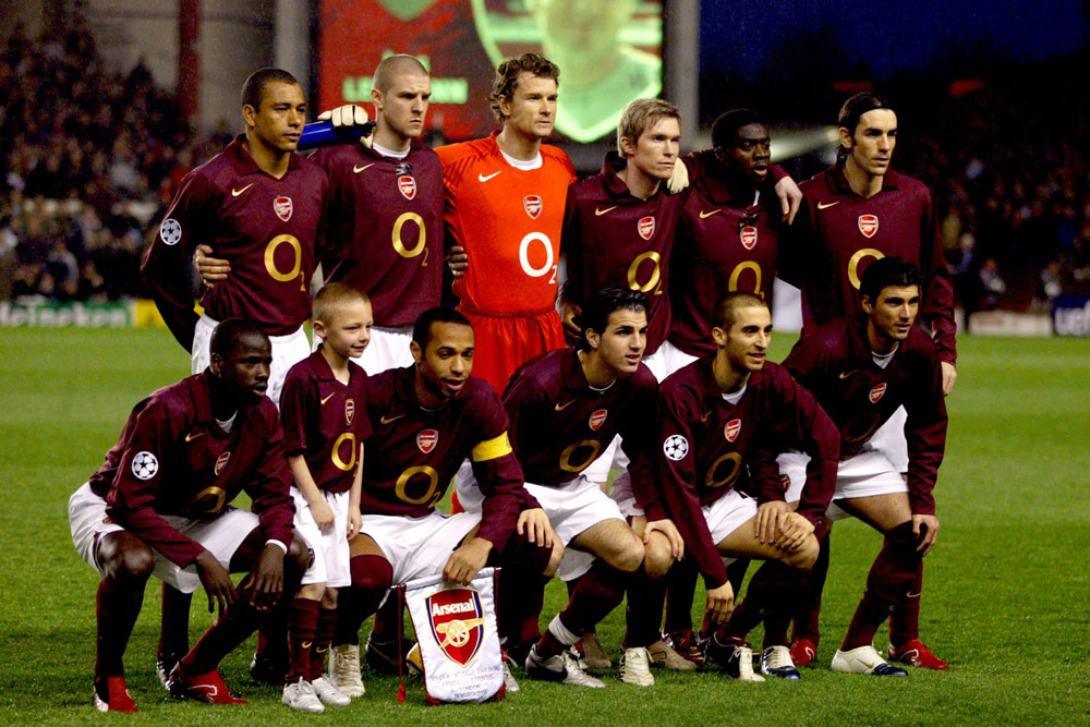 ACE SOCCER JERSEYS on X: "Arsenal 2005-06 Highbury Home Jersey Players -  Henry, Pires, Bergkamp, Reyes, Hleb Redcurrant home shirt released to mark  Arsenals last season at Highbury, features 'HIGHBURY 1913-2006' embroidered