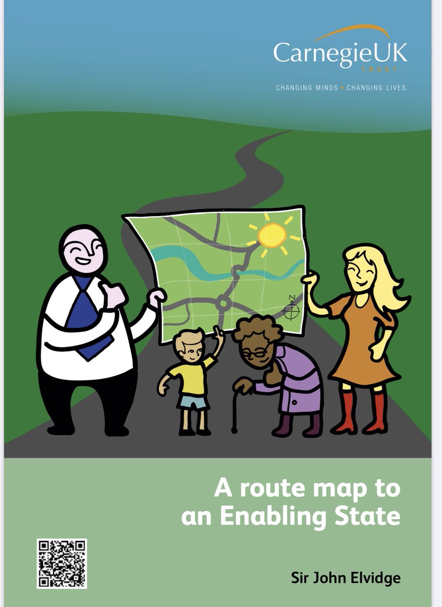 SarahPDavidson's tweet image. Remember this? Today we will be revisiting and updating the Route Map, setting out a path to recovery that supports #wellbeing and accelerates progress towards an #EnablingState @CarnegieUKTrust
