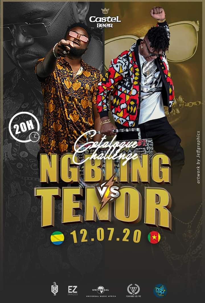 💥 Rdv ce dimanche 12 juillet 2020 pour le Catalogue challenge de la panthère <a href="/NgBling/">LeChöoc</a> VS le lion <a href="/TENOR_officiel/">TENOR</a> sur la page de @CastelBeerGabon à 20H 💥

Team <a href="/NgBling/">LeChöoc</a> 🇬🇦 ou Team <a href="/TENOR_officiel/">TENOR</a> 🇨🇲 ❓