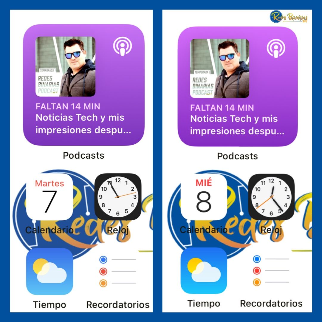 RedesBinarias's tweet image. Encontráis alguna diferencia? A la izquierda, #iOS14DevBeta1 y a la derecha #iOS14DevBeta2 ... ahí va una pequeña pista... calendario tal vez? 😏🧐
