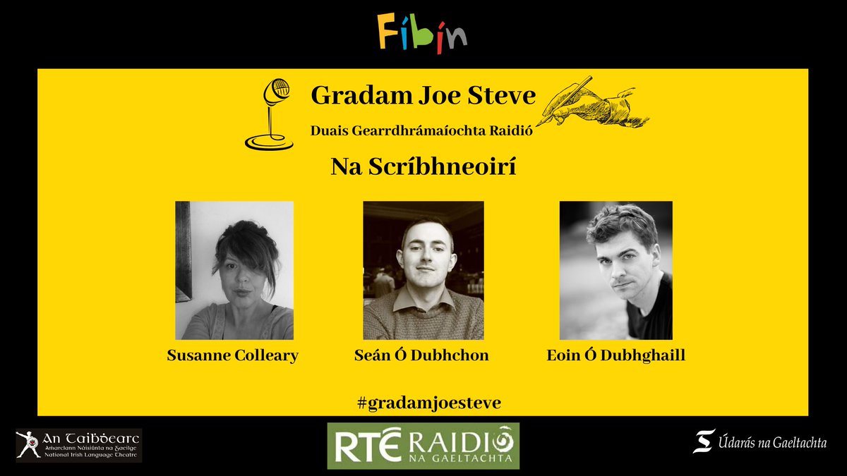 RTERnaG's tweet photo. Comhghairdeas le @seantodubhchon Eoin Ó Dubhghaill agus Susanne Colleary @trabhui atá ainmithe ar an ngearrliosta do Ghradam Joe Steve, fógartha ar maidin ag @cillianod1  @FibinTeo ar @IrisAniar https://t.co/nB4oK8pb80
