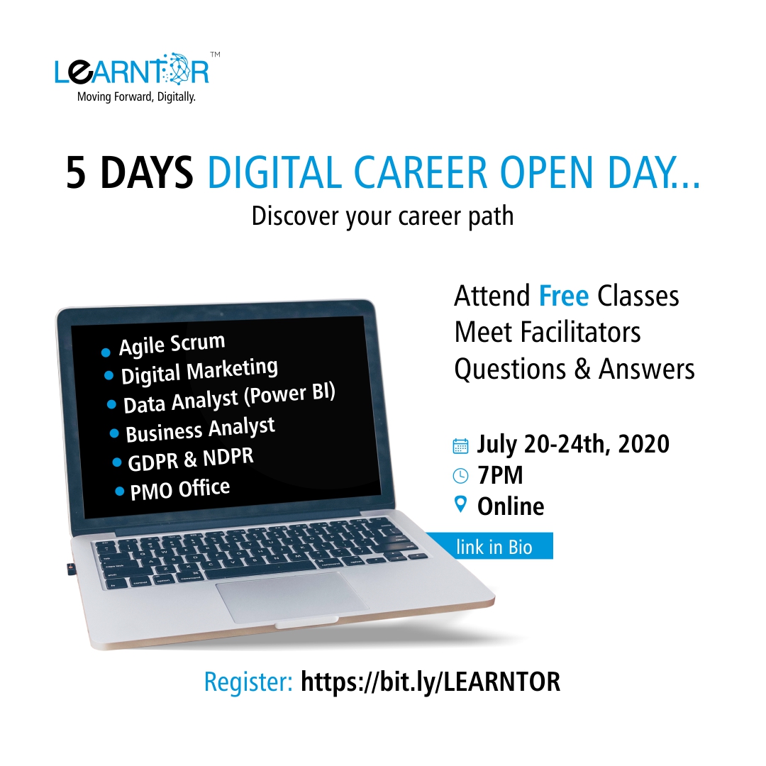 learntorme's tweet photo. Plz RT🙏🏽

Certifications alone will not secure life-changing digital jobs #Google 💰🌍
•
Join @Learntorme for Digital Career open days 💃🏼
Sign up👉🏼 https://t.co/B2Lg3hlsaX
•
#Learntor #Learntorme #Agile

•
😭 #ThursdayMotivation #thursdayvibes #thursdayvibes #schoolsreopening https://t.co/PqSh7HJ67p