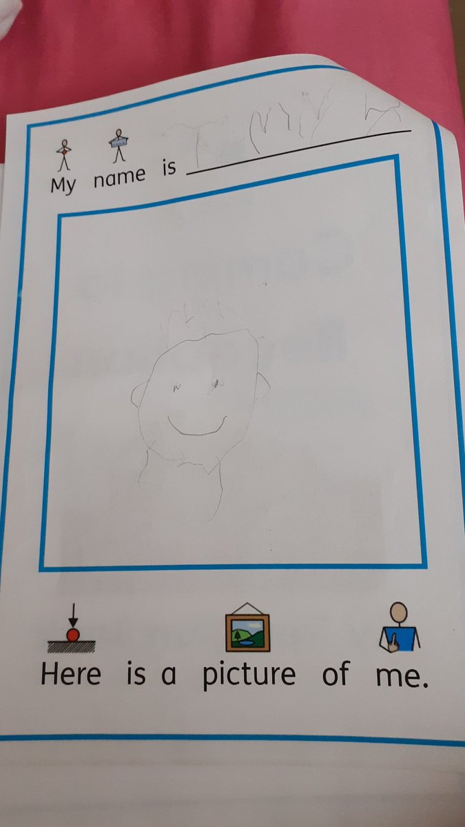 Kerry99690289's tweet photo. Tonmy-Lee try his best to fill out his lil booklet for when he starts reception and and a lil help from mummy he getting there with his name https://t.co/U3HuJdITtR