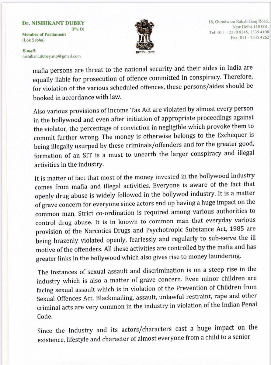 ManishK89979565's tweet photo. Take this as sample letter & write a complaint letters to UNHRC, SC, PM, Governer of Maharsatra to do Independent Investigation By Special Investigation Team ( #SIT ) .
NARCO TESTS of Rhea,Mahesh,Sandeep #SSR Friends for Murder.
#SCOrderCBIForSSR
#SITForSSR https://t.co/46iKBPzaFH