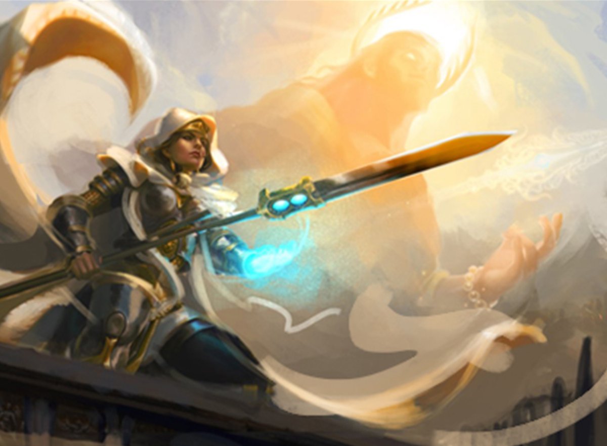 🌻START || FINISH 🌞 #starttofinish #art #startfinish #mtg #fanart #elspeth  #theros #heliod #illustration #sketch #painting #drawing #digitalart, image size:1200x882