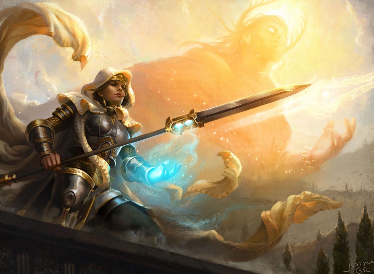 JustynaDuraArt's tweet photo. 🌻START || FINISH 🌞

#starttofinish #art #startfinish #mtg #fanart #elspeth #theros #heliod  #illustration #sketch #painting #drawing #digitalart https://t.co/elMvMZgxuS