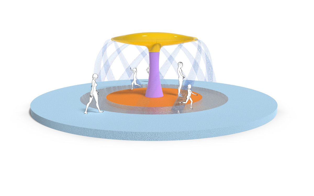 amusementlogic's tweet photo. Spinning Rain
A new interactive kids’ water game, simple but fun.
https://t.co/I6eAiwpLz5
#funwithwater #adventure #design #designinspiration #children #kids #playground #fungames #fun, #innovation #innovations #innovative #3Dtech #leisure #childrenplay https://t.co/Son5smtpCR