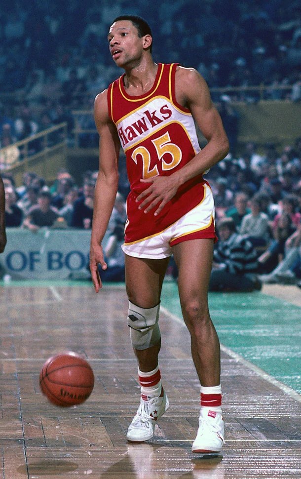 Doc Rivers: 1987-88.14.2pts, 4.6rbd, 9.3ast, 1.8astl, 0.5blk. 45.3 FG%, 27.3 3P%, 75.8 FT%.