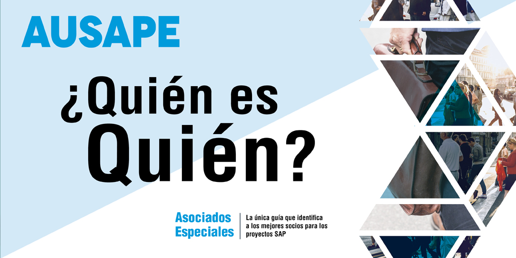 AUSAPE's tweet photo. ¡Ya está aquí la décima edición del Quién es Quién de Asociados Especiales!
Donde podrás encontrar a nuestros casi 100 partners clasificados en función del tipo de servicios especializados.
Descúbrelo 👉 https://t.co/fwdgzbTHr5
#QeQAUSAPE #mundoSAP https://t.co/Z75rCZm4Yw