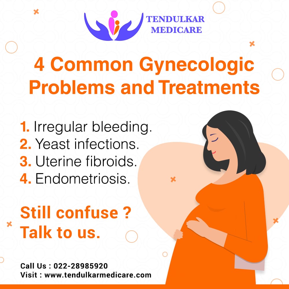 TendulkarMedicr's tweet photo. These are just four examples of gynecologic problems that women experience.
Be sure to talk to your doctor about any questions or concerns you have about your reproductive health. Contact us on +91 9769713791 to book your appointment 
#gynecologist #reproductivesystem https://t.co/sOk8cW632F
