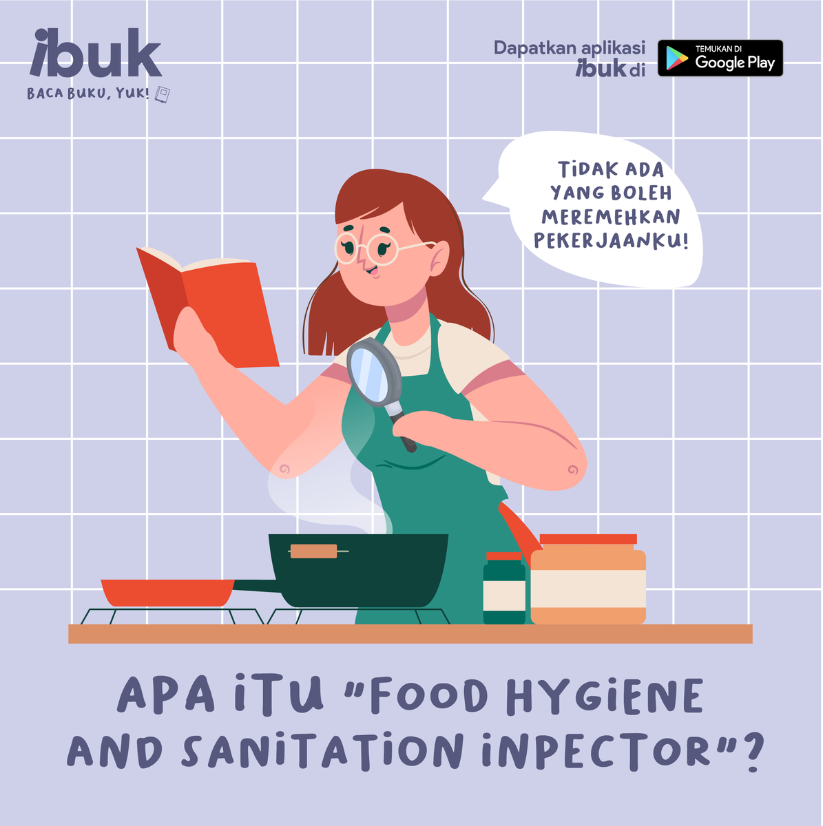 ibuk_id's tweet photo. #KamisRomantis 

Apakah ada pekerjaan seperti itu? 🥘 ➕ 🔍 ?
Seorang food hygiene and sanitation inspector?

Yuk baca selengkapnya di aplikasi #ibuk 
(Download sekarang: https://t.co/lVTjumqR9W)

📖 https://t.co/sQy4MpPjrL https://t.co/9p9Kv6msq0