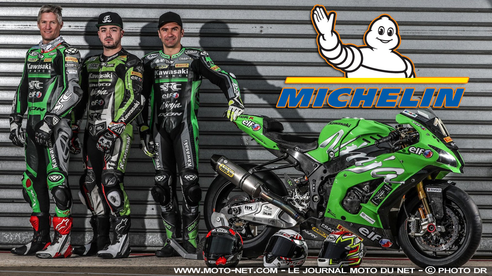 MotoNetCom's tweet photo. - #DavidCheca avait prévenu https://t.co/69HdpcV7oW : @PirelliMoto a décidé de ne plus courir en Endurance. Son écurie GMT94 ... pardon, Kawasaki SRC (!) s'est tournée vers le fournisseur exclusif du @MotoGP, @MichelinTyres !
Explications : https://t.co/8DjfiUA8BF https://t.co/4NqAKzlLLK