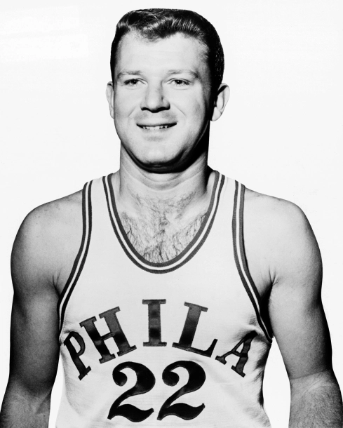 Lee Shaffer: 1962-63.18.6pts, 6.6rbd, 1.2ast. 42.9 FG%, 78.4 FT%.