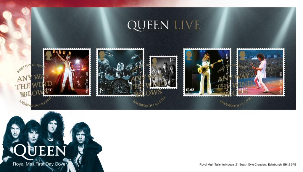 Queen special stamps
