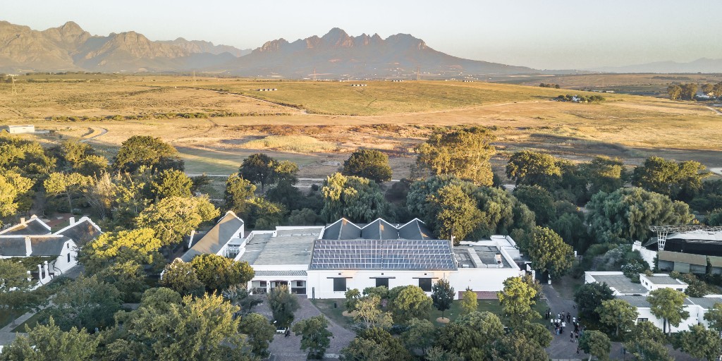 RenEnergyAfrica's tweet photo. Throwback to one of our five installations on Spier Wine Estate - their solar powered conference facility. We are the proud energy partner to Spier and strive to reduce their environmental impact. Read our article on our partnership. https://t.co/b0zqO1t6RZ #partnerinpower https://t.co/kcLAzFhwQ7