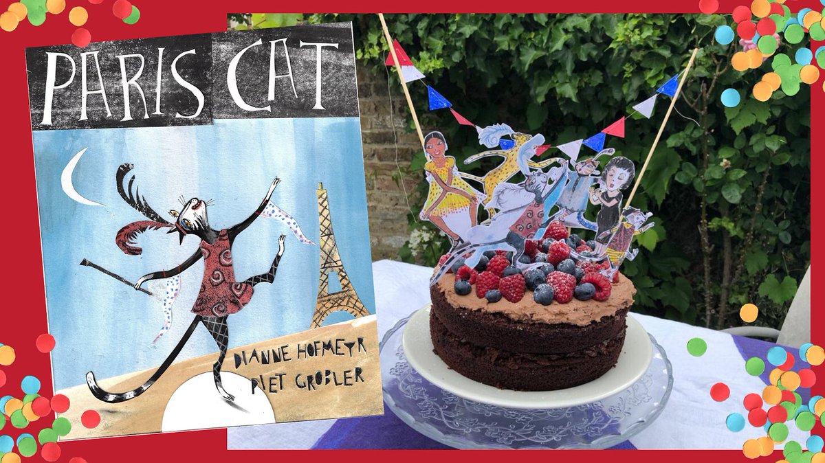 TinyOwl_Books's tweet photo. 🎈🐾Let's PAWty!🎂🎉

HAPPY BIRTHDAY to one cool cat!😸 @dihofmeyr &amp; #PietGrobler
Here she's celebrating with fab friends she's met along the way, INCLUDING the inspirational #JosephineBaker &amp; #EdithPiaf!🌟

Get your paws on #TinyOwlParisCat: https://t.co/cGToqjlu91 #bookbirthday https://t.co/2sUXzoigg4