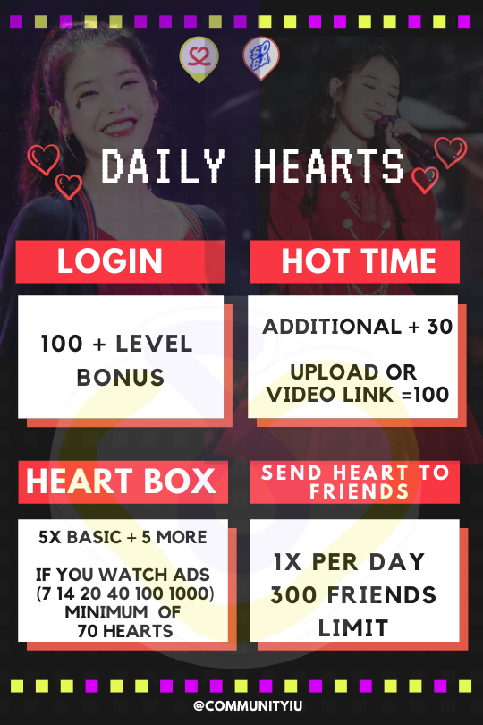 CommunityIu's tweet photo. [ MASS COLLECTION OF HEARTS ]

Collect more! Vote more! Win more!

#IU_Eight https://t.co/00d1DlNf10