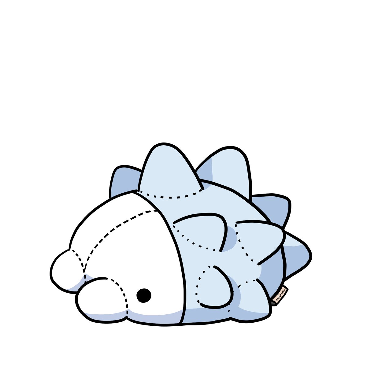 Nanadoodle ポケモンイラスト ユキハミゆるぬいぐるみ ぷにぷに触りたい