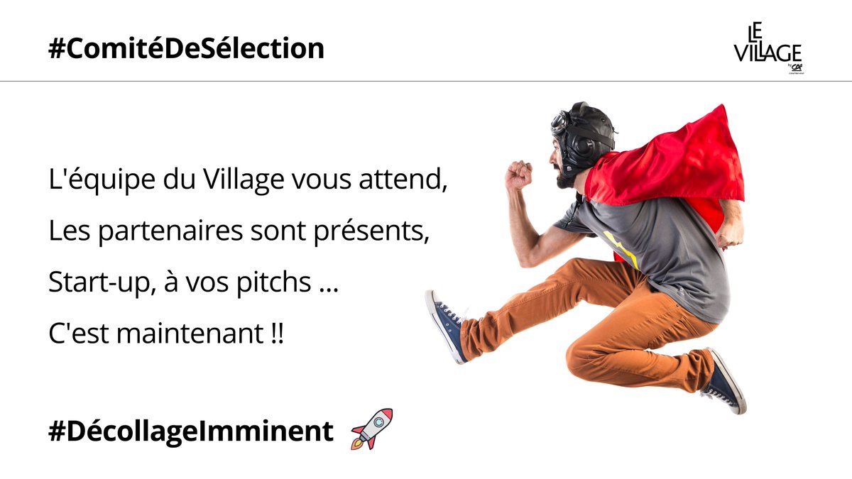 VillagebyCaCe's tweet photo. ARE YOU READY ?
#ComiteDeSelection #Startup #Innovation #Entreprendre #Entrepreneur #Accelerateur #Business #Lyon https://t.co/BNwiQ6I9kg