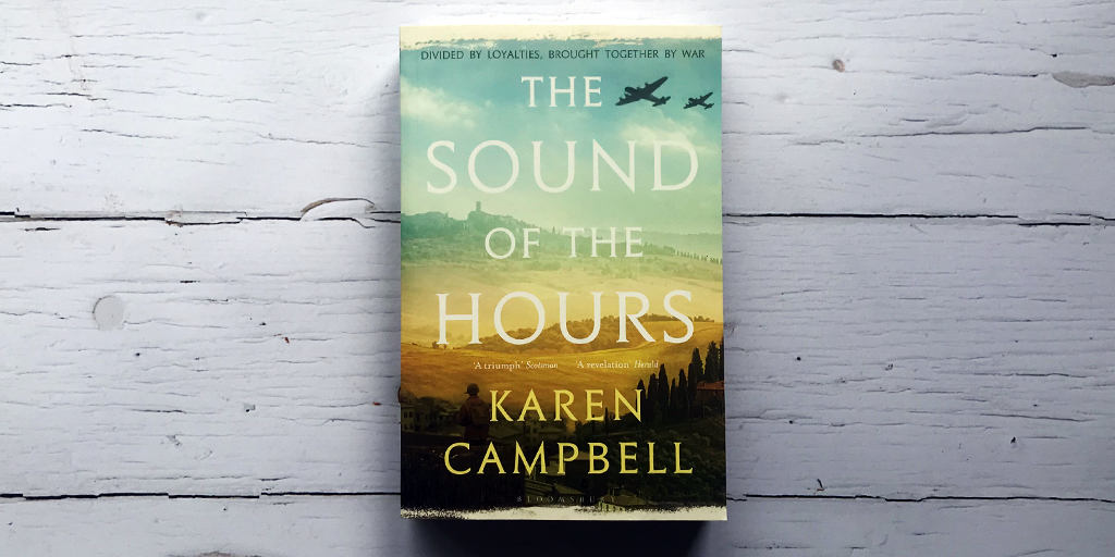  The Sound of the Hours –  @writerkcampbell “Moving, complex, romantic, and beautifully written, Karen Campbell's saga … is a triumph” – Allan MassieRead more:  https://www.bloomsbury.com/uk/the-sound-of-the-hours-9781408857359/