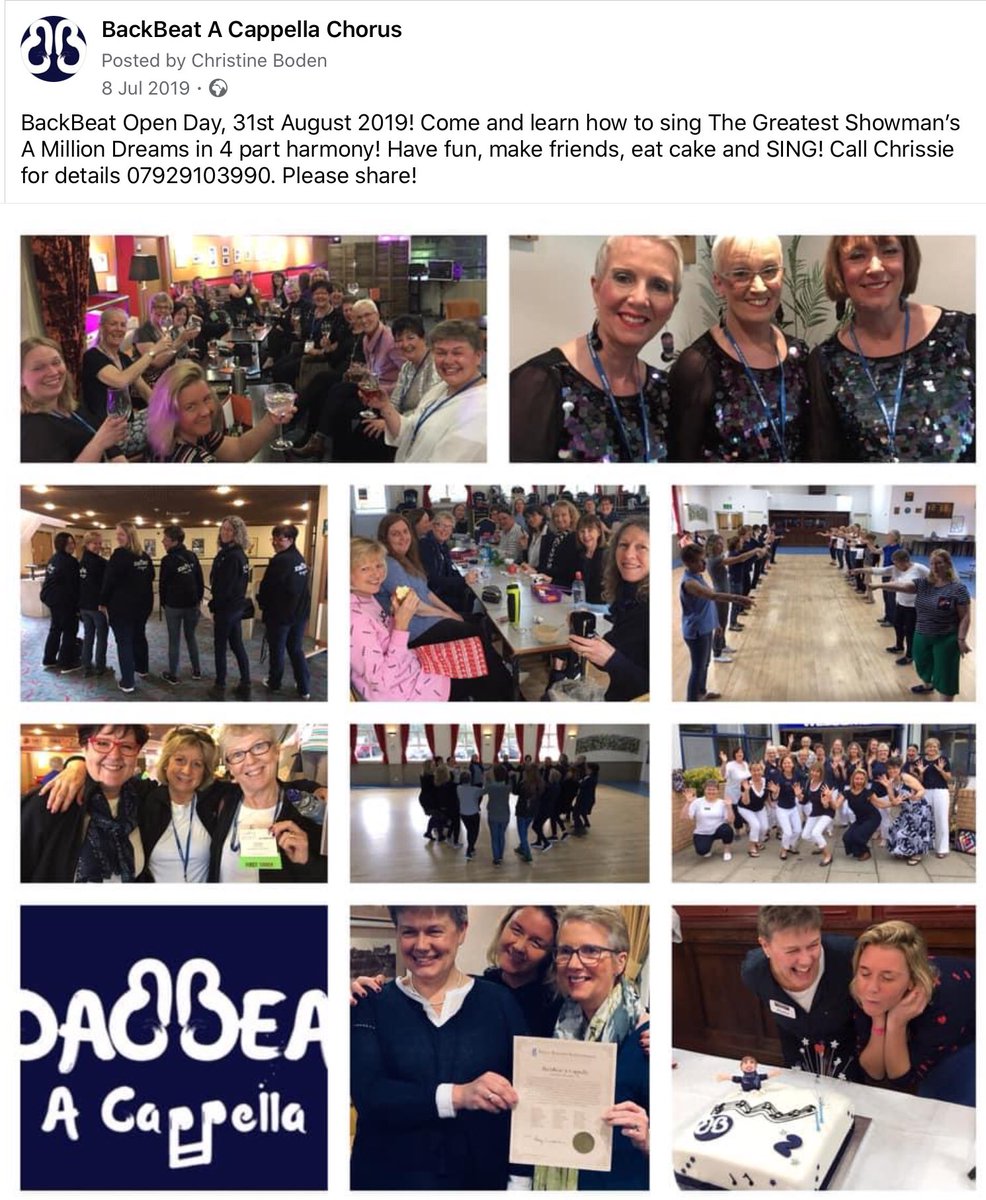 BackbeatAc's tweet image. Virtual Recruitment details out this weekend! Join us, sing and zoom with us soon!