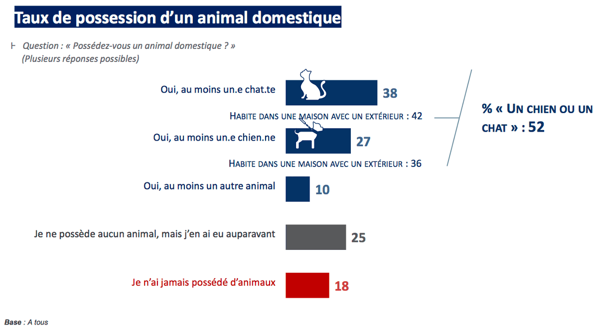 #ETUDE 11 enseignements sur les Français et les animaux de compagnie
Une étude <a href="/IpsosFrance/">Ipsos bva</a> pour <a href="/RoyalCanin/">RoyalCanin</a> à lire que <a href="/CB_Expert/">CB EXPERT</a> bit.ly/3fgc8Zm