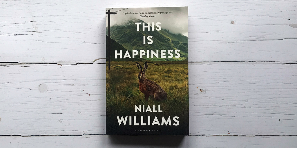  This Is Happiness – Niall WilliamsThe most enchanting novel you'll read this year, from the acclaimed author of Man Booker-longlisted History of the Rain'Lyrical, tender and sumptuously perceptive' – Sunday TimesRead more:  https://www.bloomsbury.com/uk/this-is-happiness-9781526609359/