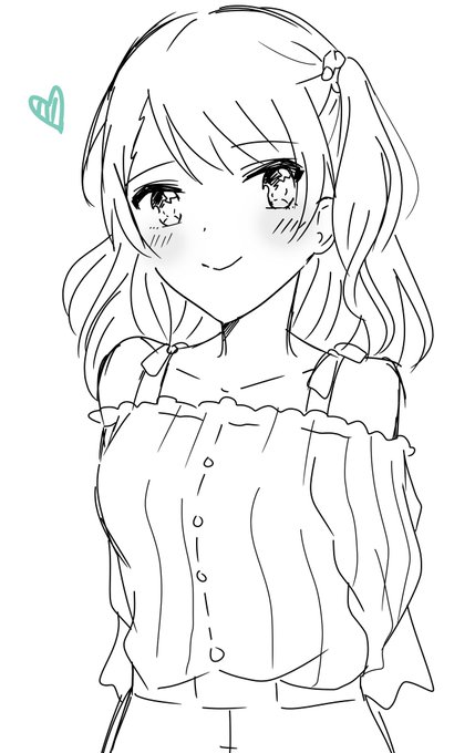 Quick sketch!💙💙💙 😖👌 