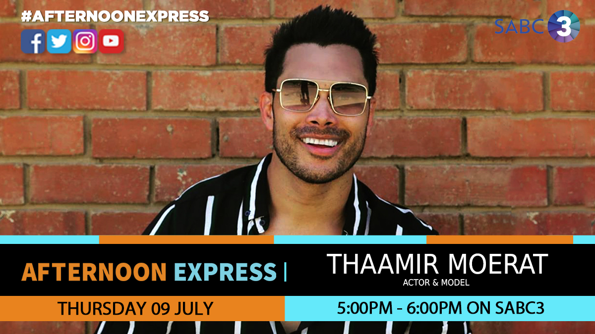 Actor and Model <a href="/MoeratThaamir/">Thaamir Moerat</a> joins #AfternoonExpress to discuss men's winter style trends as well as his personal style.
