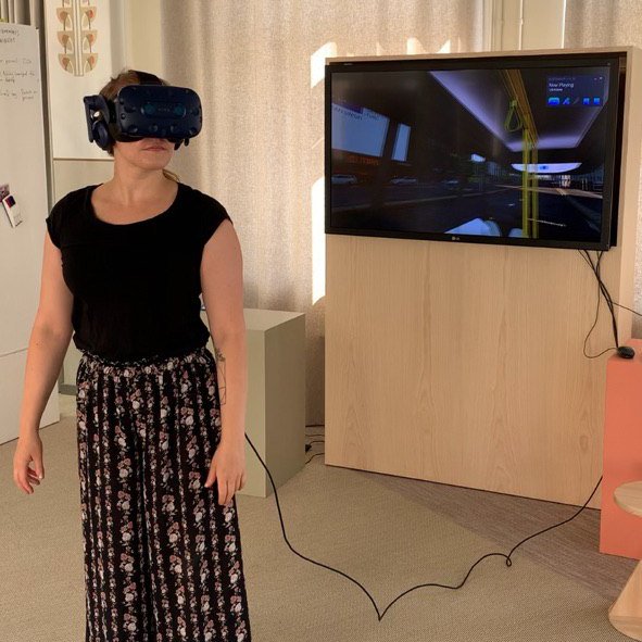 mobiLAUNCHPAD's tweet photo. We've got new #VirtualReality content in our #mobilitylaunchpad digital showroom by @SohjoaBalticBSR. The project has piloted robotbuses in different cities in northern Europe. This VR experience enables hop on an #automated bus and enjoy the ride smoothly. #futureofmobility https://t.co/v71JHr3wVa