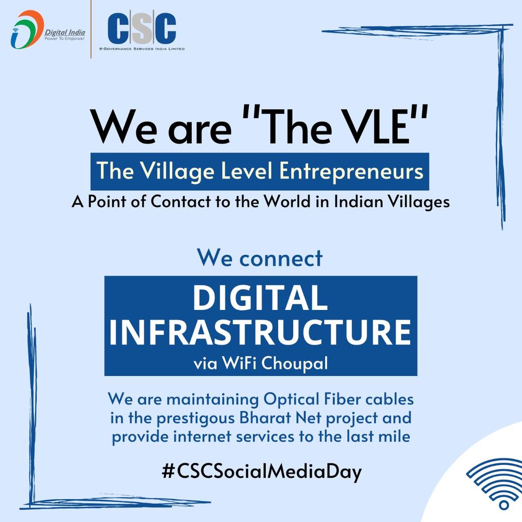 iycsudharshan's tweet photo. I am the VLE, providing Digital India services through CSC.
#CSCTelanganaDay @CSCTelangana https://t.co/mMEbRlNF4j