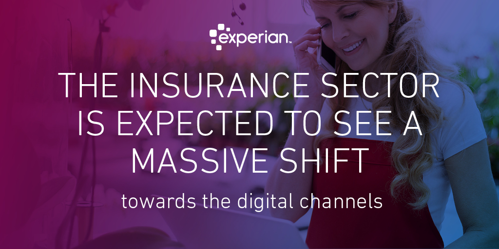 Experian_NL's tweet photo. The #insurance sector is predicted to now see a rapid switch to #digital acquisition and sales channels, and away from traditional selling routes. But it’s a trend that’s expected to help improve #customer service and drive the #growth of new channels. https://t.co/HVWEqOpJsb https://t.co/E5dB855tfF